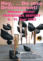 „Hey … Du rosa Drehmoment!“ Offenes Atelier Franziska Seifert